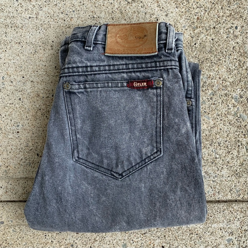 Vintage 90s Cotler Acid Wash Jeans USA 30x35 (O)